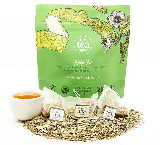 Keep Fit, Organic Green Tea - 5 units (15 sachets each)